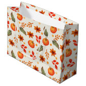Herfst Fantasy Gift Bag Groot Cadeauzakje (Voorkant Gekanteld)