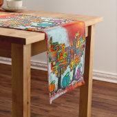 Herfst Fantasy Table Runner Korte Tafelloper (Voorbeeld)