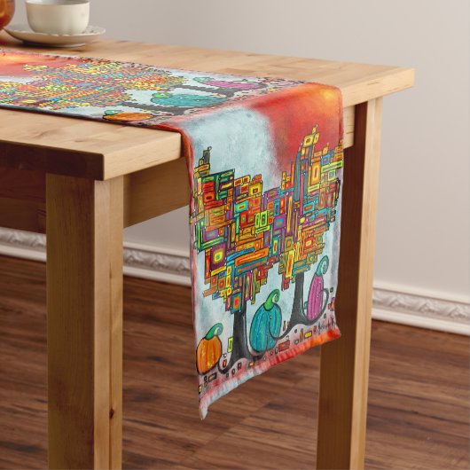 Herfst Fantasy Table Runner Korte Tafelloper (Voorbeeld)