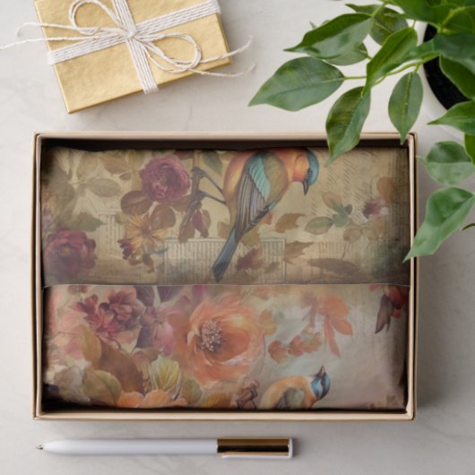 Herfst Fantasy Tissuepapier (Geschenk)