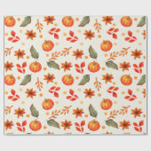 Herfst Fantasy Wrapping Papier (Vlak)