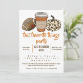 Herfst Favoriete Dingen Party Football Latte Pompo (Staand voorkant)