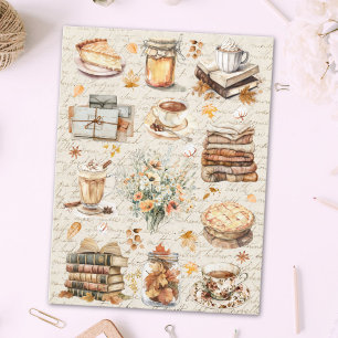 Herfst Favoriete Essentiële Esthetiek Briefkaart