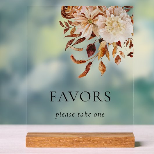 Herfst Favorieten Acryl Bord