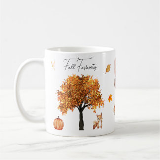 Herfst Favorieten Waterverf Koffiemok