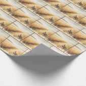 Herfst fazant in tarweveld cadeaupapier (Hoek)