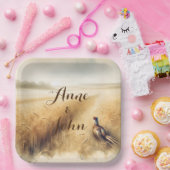 Herfst fazant Jubileum feest Papieren Bordje (Feest)