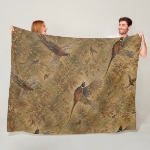 Herfst Fazanten Vlucht Fleece Deken