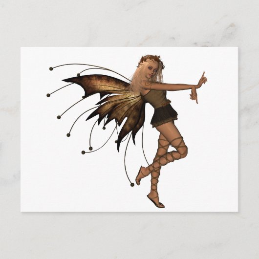 Herfst Fee - 1 Briefkaart (Voorkant)