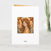 herfst feeëriek-artistiek kaart (Achterkant)