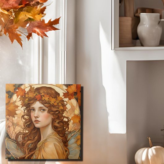 herfst feeëriek-artistiek tegeltje