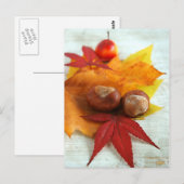 Herfst Feelings Briefkaart (Voorkant / Achterkant)