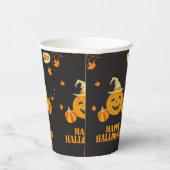 herfst feest Halloween pompoen Papieren Bekers (Rechts)