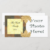 Herfst/Feestdagen Fotokaart Feestdagenkaart (Voorkant / Achterkant)