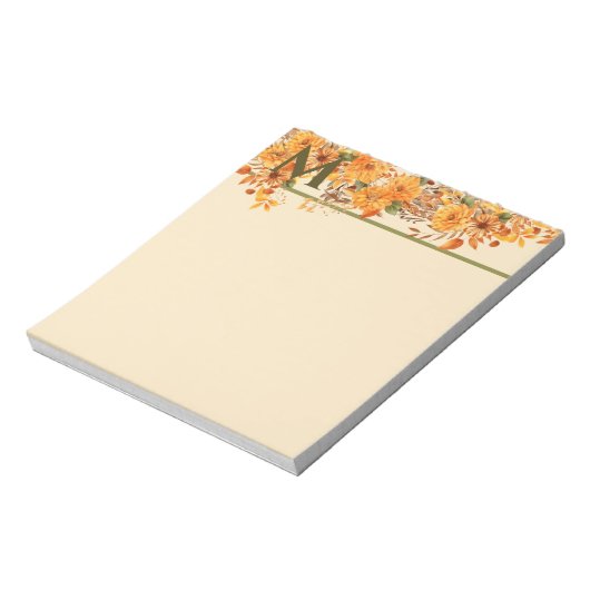 Herfst Feestelijk Notitieblok (Linkerzijde)