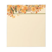 Herfst Feestelijk Notitieblok (Voorkant)