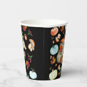 Herfst feestelijke papierbekertjes papieren bekers (Rechts)