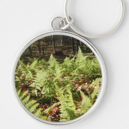Herfst Ferns Sleutelhanger