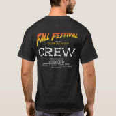 Herfst Festival 08 Crew Shirt Adult (Achterkant)
