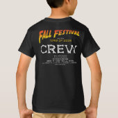 Herfst Festival 08 Kind Shirt van het Shirt van de (Achterkant)