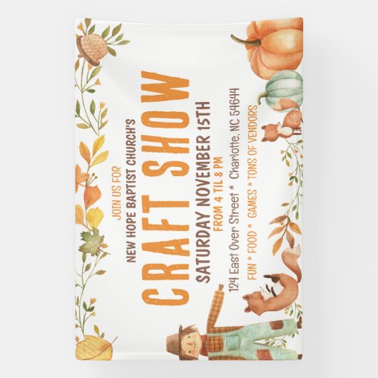 Herfst festival Banner (Verticaal)