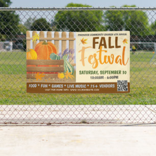 Herfst Festival Banner