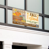 Herfst Festival Banner (Buitenkant Gebouw)