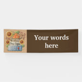 Herfst Festival, cabine of tentbanner Spandoek (Horizontaal)