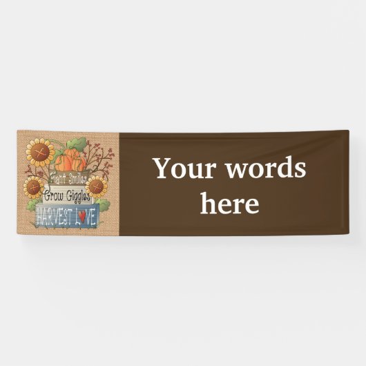 Herfst Festival, cabine of tentbanner Spandoek (Horizontaal)