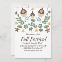 Herfst Festival Floral Greenery laat Acorns
