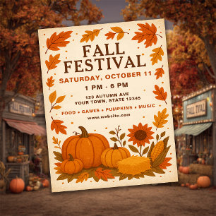 Herfst Festival Flyer