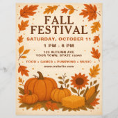 Herfst Festival Flyer (Voorkant)