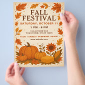Herfst Festival Flyer (Hand)