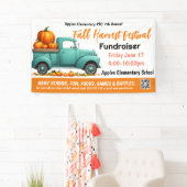 HERFST FESTIVAL Fondsenwerving PTO PTA Kerk Banner (Insitu)