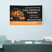 HERFST FESTIVAL Fondsenwerving PTO PTA Kerk Banner (Beurs)