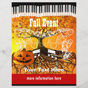 Herfst Festival Halloween Evenement of Herfst Even Flyer