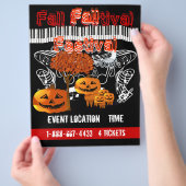 Herfst Festival Halloween Event of Herfst Event Fl Flyer (Hand)