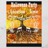 Herfst Festival Halloween Event of Herfst Event Fl Flyer (Achterkant)