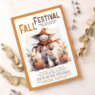Herfst Festival Oogstfeest Halloween Kaart