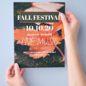 Herfst Festival Party Flyer Poster (Hand)