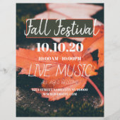 Herfst Festival Party Flyer Poster (Voorkant)