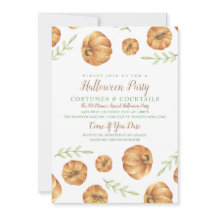 Herfst Festival Pumpkin Uitnodiging