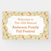 Herfst Festival Sign, neutraal halloween bord/bann Spandoek (Horizontaal)