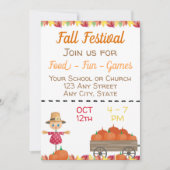 Herfst Festival Uitnodiging (Voorkant)