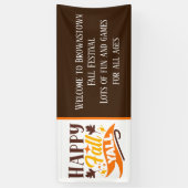 Herfst Festival welkomstbanner tekst toevoegen Spandoek (Verticaal)