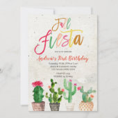 Herfst Fiesta First Birthday-uitnodiging Kaart (Voorkant)