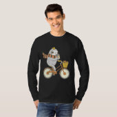 Herfst-fietssleuf T-shirt (Voorkant volledig)