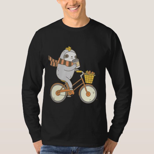 Herfst-fietssleuf T-shirt (Voorkant)