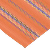 Herfst: fijne zigzag korte tafelloper (Hoek)