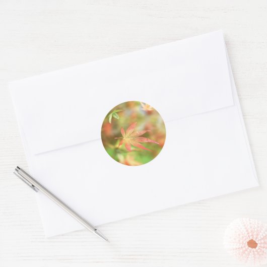 Herfst filigraan Stickers (Envelop)